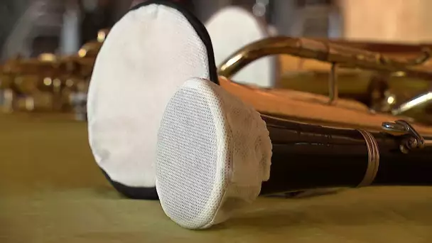 Palavas : Vincent dépose un brevet pour son "music mask", une invention anti-coronavirus