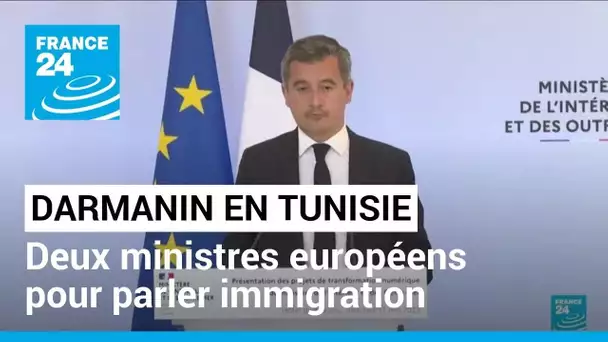 Darmanin en Tunisie : deux ministres européens pour parler immigration • FRANCE 24