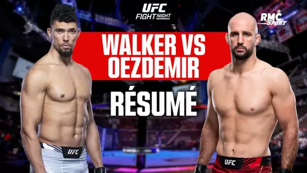 Résume - UFC Fight Night Riyad: Oezdemir-Walker, un KO au bout de 2'28