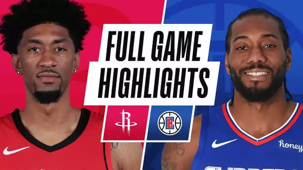 ROCKETS at CLIPPERS | FULL GAME HIGHLIGHTS | April 9, 2021