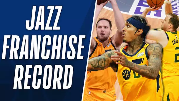 Jazz Post FRANCHISE RECORD 150+ PTS in Win! 🔥