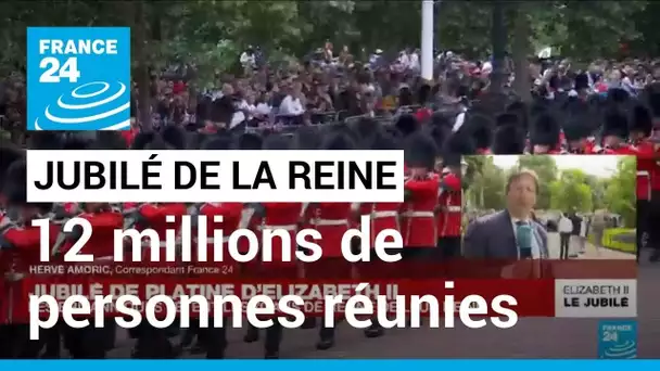 Jubilé de la reine : "des millions" de britanniques rassemblés pour les 70 ans de règne d'Elizabeth