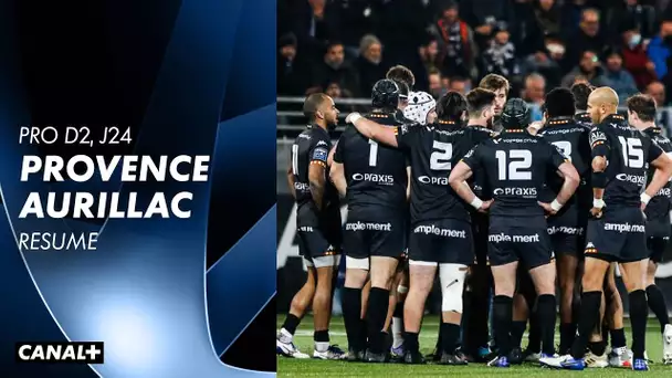 Résumé : Provence Rugby / Aurillac