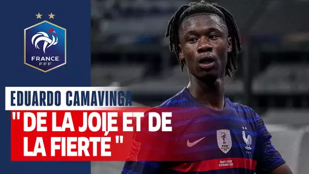 La réaction d'Eduardo Camavinga, Equipe de France I FFF 2020