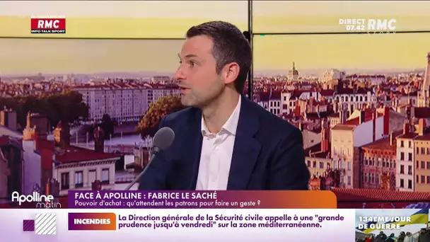 Le Saché : "On joue le jeu mais la solution ne peut pas être que les salaires"