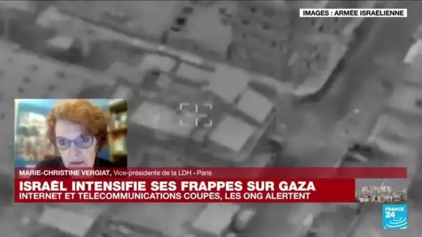 Les bombardements israéliens sur Gaza sont "contraires au droit international", selon la LDH