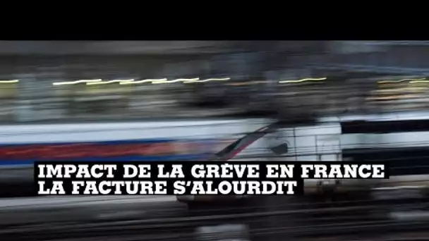 Grèves en France : plus d'un milliard d'euros d'impact à la SNCF et à la RATP