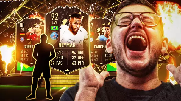 J'OUVRE 10 PACKS TOTW POUR NEYMAR 92 !!!