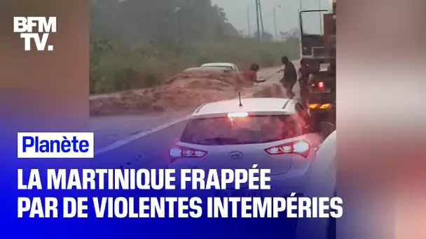 La Martinique frappée par de violentes intempéries