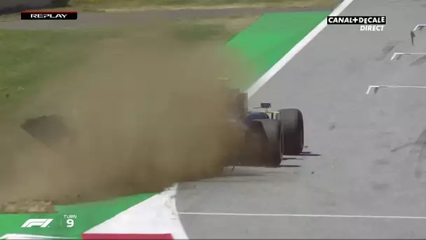 Grand Prix d'Autriche - Hülkenberg explose son aileron