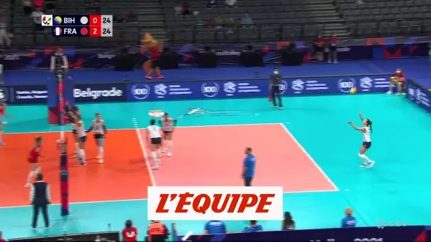 Le résumé de France - Bosnie-Herzégovine - Volley - Euro (F)