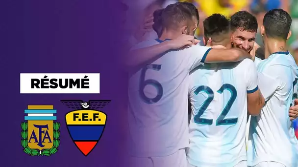 Résumé - L'Argentine démolit l'Equateur 6-1 !