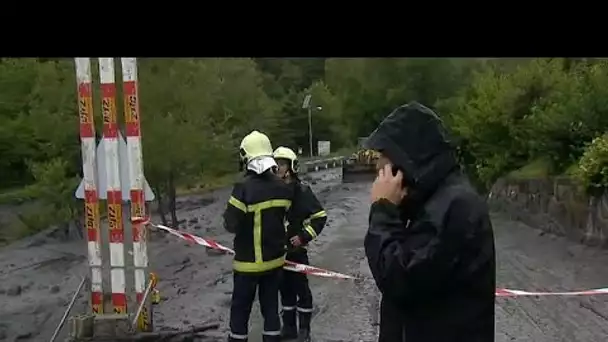 Coulée de boue en Suisse