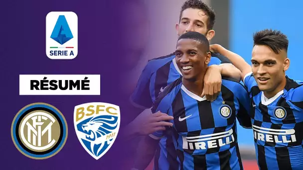 Résumé : L’Inter Milan atomise Brescia 6-0 !