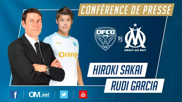 Dijon - OM l La conférence de Hiroki Sakai et Rudi Garcia