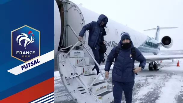 Futsal : Les Bleus en Norvège...sous la neige !