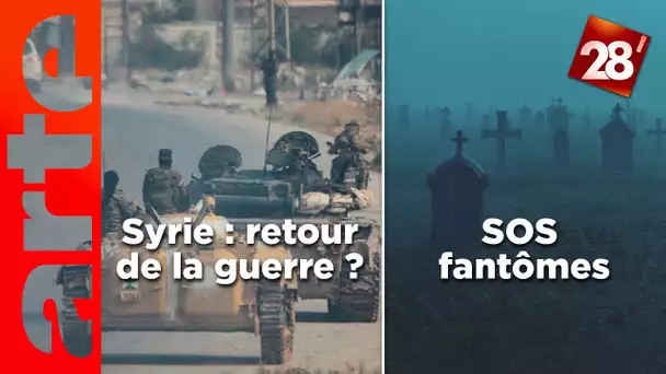 SOS fantômes / Retour de la guerre en Syrie | 28 minutes | ARTE