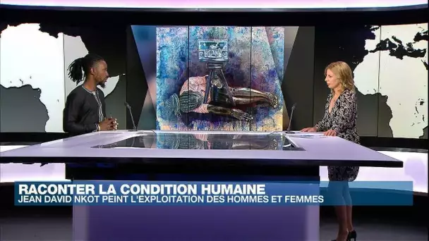 Jean David Nkot dépeint la condition humaine • FRANCE 24