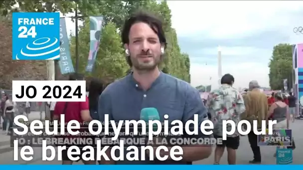 JO 2024 : le breakdance débarque à la Concorde • FRANCE 24