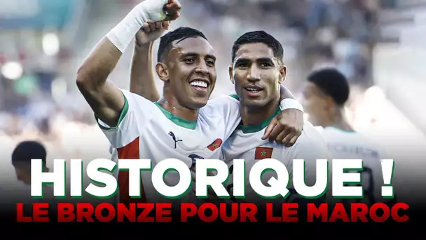 Le BRONZE pour le MAROC qui ECRASE l'Egypte !