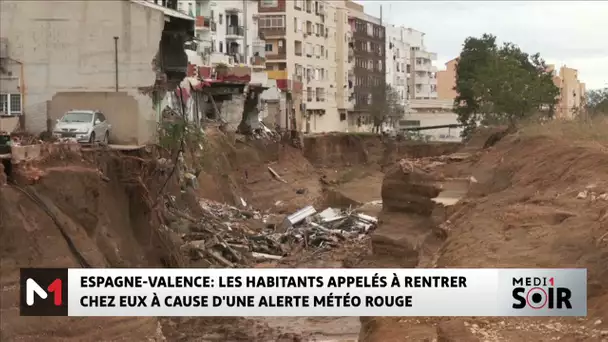 Valence : Les habitants appelés à rentrer chez eux à cause d’une alerte météo rouge