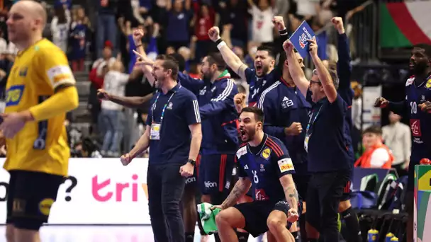 Euro de handball : les Bleus arrachent la victoire face à la Suède et se qualifient pour la finale