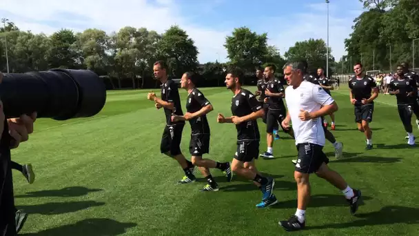 Angers SCO le promu reprend l&#039;entraînement avec ses nombreuses recrues