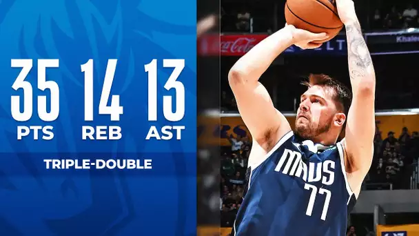 Luka Doncic Drops CLUTCH TRIPLE-DOUBLE In 2OT W | January 12, 2023