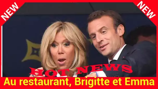 Au restaurant, Brigitte et Emmanuel Macron “paient avec leurs propres deniers”