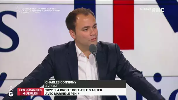 Charles Consigny fustige une potentielle alliance entre la droite et Marine Le Pen !