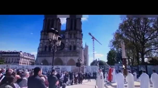 Vendredi Saint à Notre-Dame, trois ans après son incendie