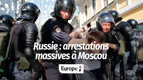 Arrestations massives à Moscou : "le pouvoir russe considère qu'une politique répressive est effi…