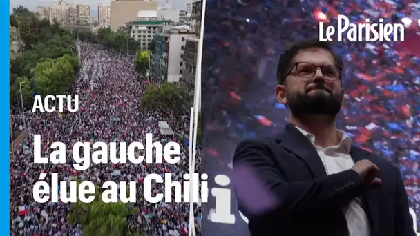 Chili : le candidat de gauche Gabriel Boric élu président à 35 ans, face à l'extrême droite