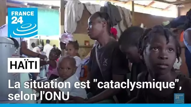 Haïti est en proie à une situation "cataclysmique", alerte l'ONU • FRANCE 24