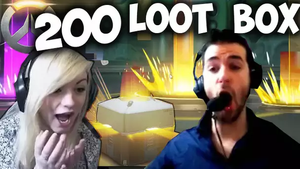 MASSE LEGENDAIRES !!! - OVERWATCH 200 LOOT BOX OPENING FR ! - Skyyart et Chelxie