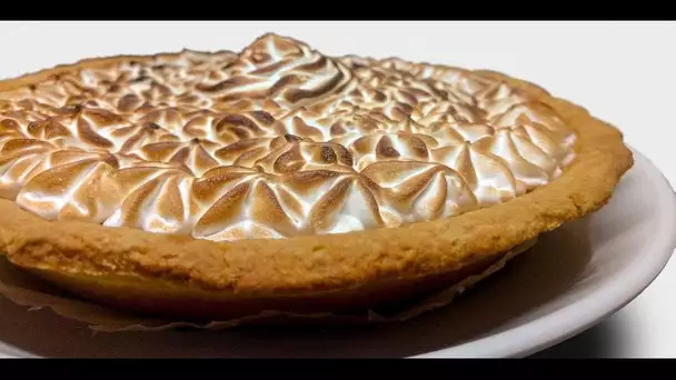 La recette de la tarte au citron meringuée