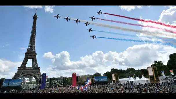 Fin des JO de Tokyo : à Paris, des festivités ont donné un avant-goût de 2024