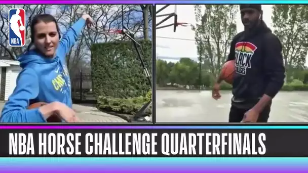 NBA HORSE Competition- Chris Paul vs. Allie Quigley