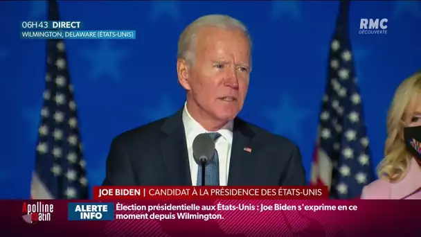 "Nous sommes en bonne voie" - Revivez le discours de Joe Biden