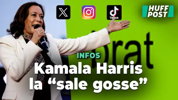 Kamala Harris s’impose sur les réseaux sociaux avec la tendance #BratGirlSummer