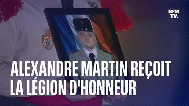 Hommage à Alexandre Martin: le brigadier-chef reçoit la Légion d’honneur à titre posthume