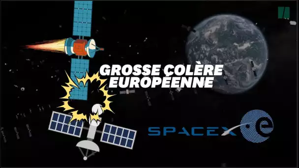 L'ESA en colère contre SpaceX après avoir évité l'un de ses satellites