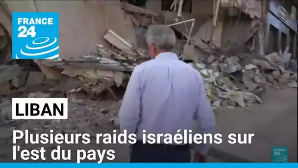 Liban : plusieurs raids israéliens sur l'est du pays • FRANCE 24