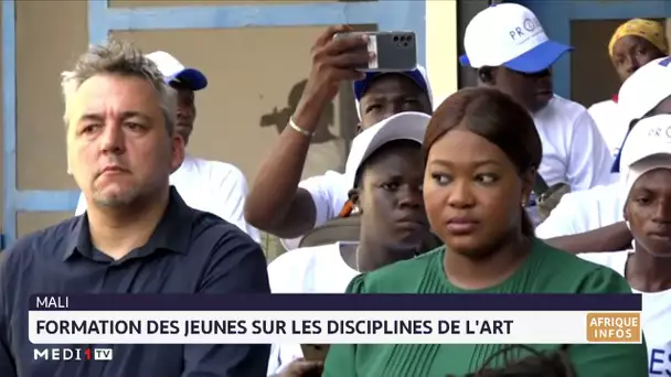 Mali: formation des jeunes sur les disciplines de l´art