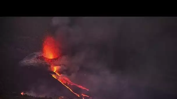 Plongée au coeur de l'éruption du Cumbre vieja avec des caméras thermiques