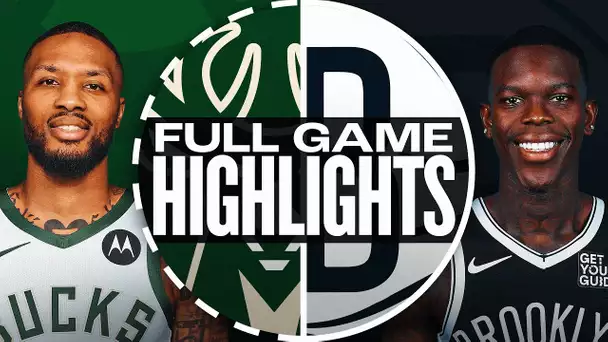 BUCKS at NETS | FULL GAME HIGHLIGHTS | October 27, 2024