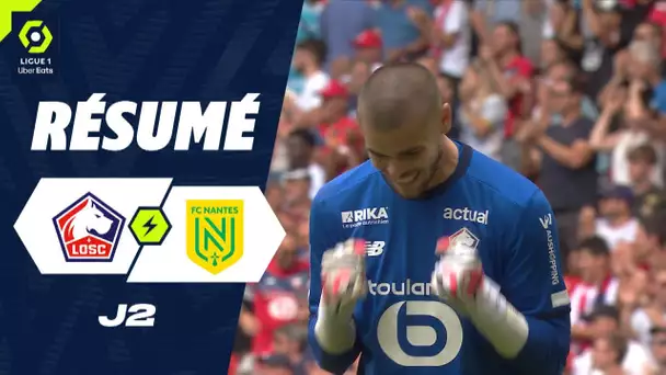 LOSC LILLE - FC NANTES (2 - 0) - Résumé - (LOSC - FCN) / 2023-2024