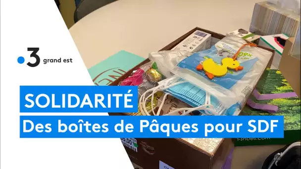 Des boîtes de Pâques pour les SDF à Metz