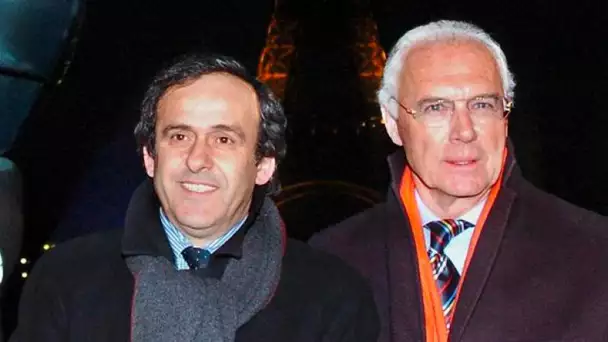 EXCLU EUROPE 1 - Michel Platini rend hommage à Franz Beckenbauer : «On a eu pratiquement la même …