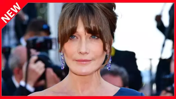 ✅  Carla Bruni en deuil : son vibrant hommage à cet homme qui l'a « tant aidée »